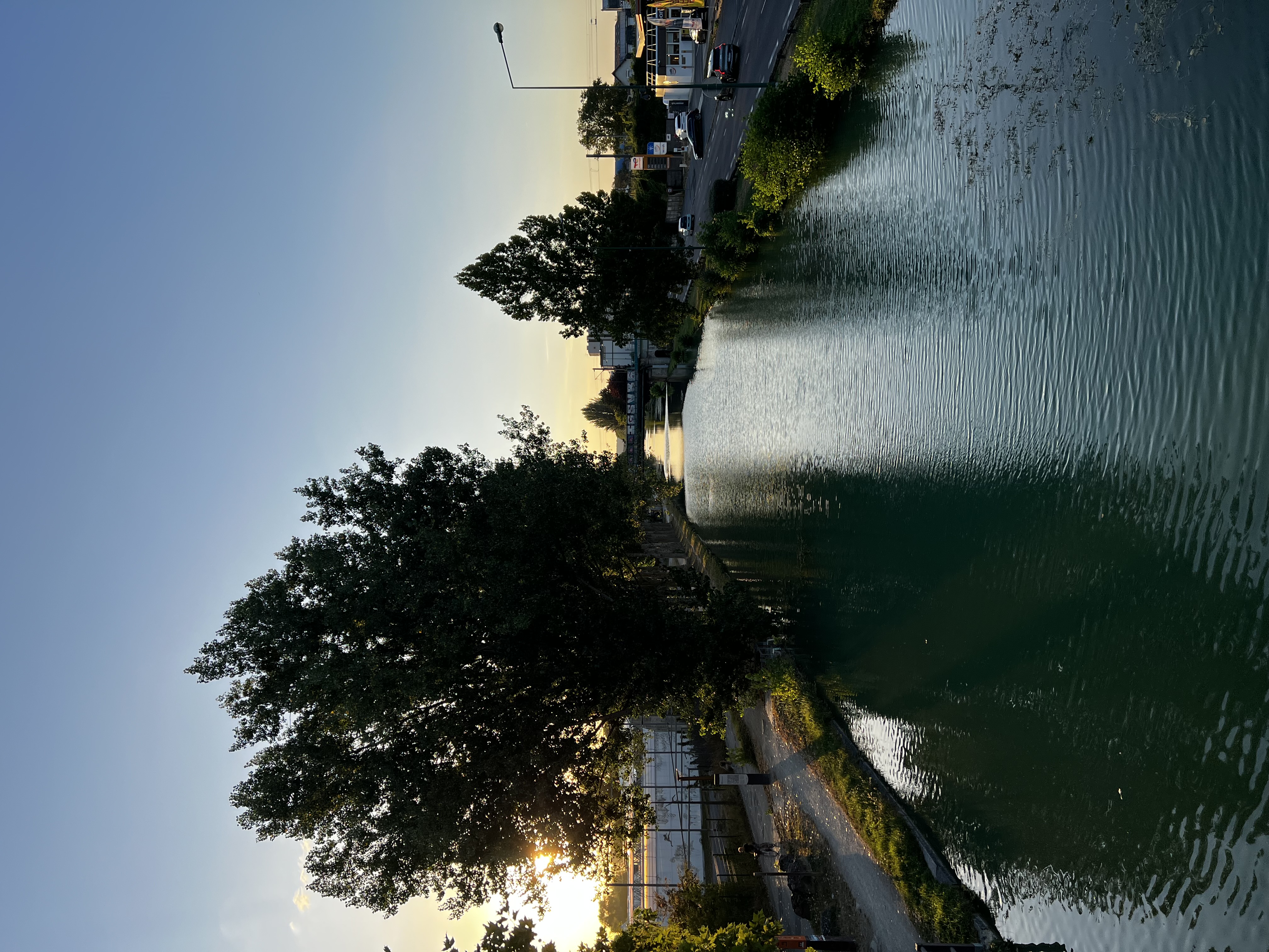 Course du soir, espoir.